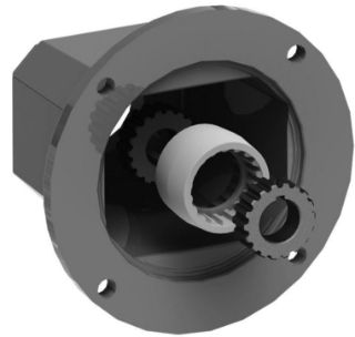 Picture of 210  KIT, MOTOR FLANGE 143TC (PCX) HUB